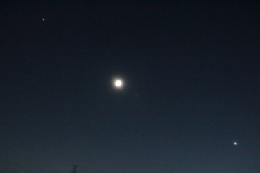 木星、土星、月、金星