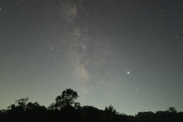 乙女高原の天の川
